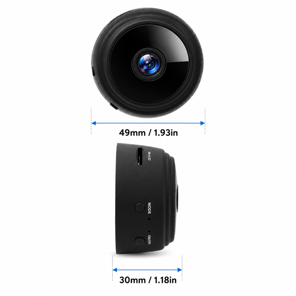 🥇 🔥 (3X1 SOLO POR HOY) MINI CÁMARA WIFI FULL HD CON VISIÓN NOCTURNA