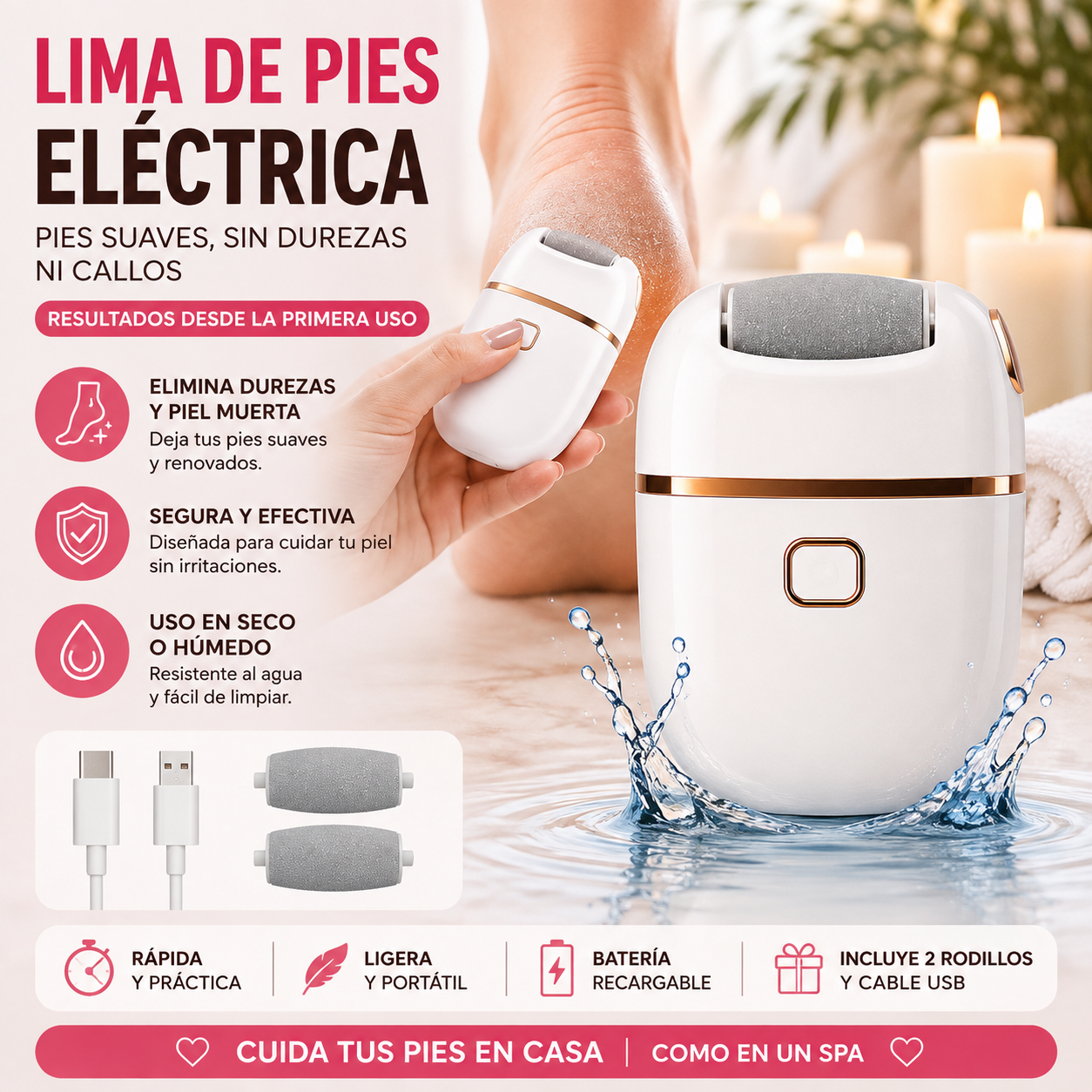 🔥 PAGÁS 2 Y TE LLEVÁS 3 POR $45.000 🎁 ¡MASAJEADOR FACIAL GRATIS!