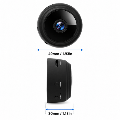 🥇 🔥 (3X1 SOLO POR HOY) MINI CÁMARA WIFI FULL HD CON VISIÓN NOCTURNA