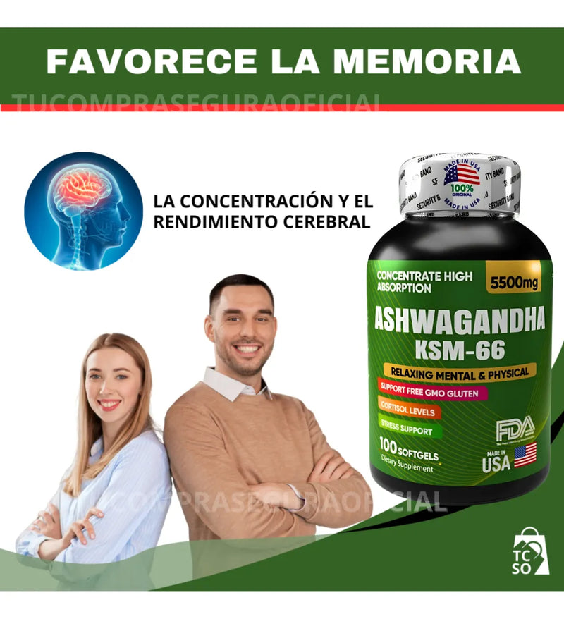 🌿 Ashwagandha KSM 66 + Guía de bienestar exclusiva – ¡Oferta por tiempo limitado!