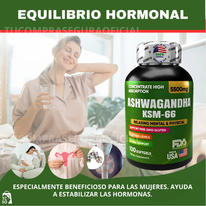 🌿 Ashwagandha KSM 66 + Guía de bienestar exclusiva – ¡Oferta por tiempo limitado!