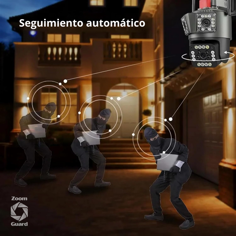 🔒Zoom Guard™ – Cámara de Seguridad WiFi